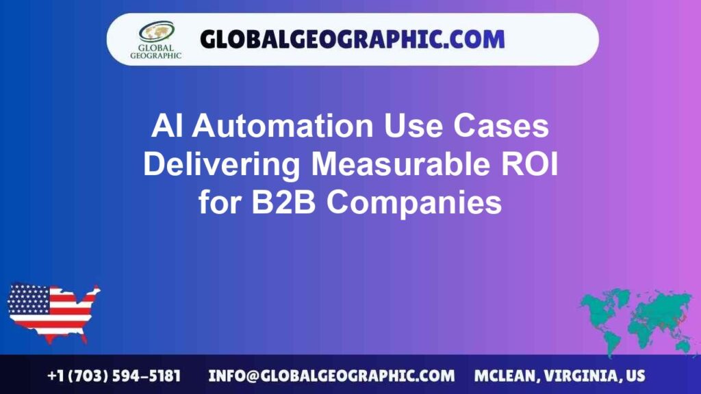 AI Automation Use Cases Delivering Measurable ROI for B2B Companies