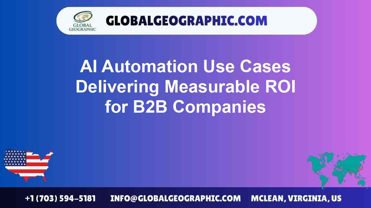 AI Automation Use Cases Delivering Measurable ROI for B2B Companies