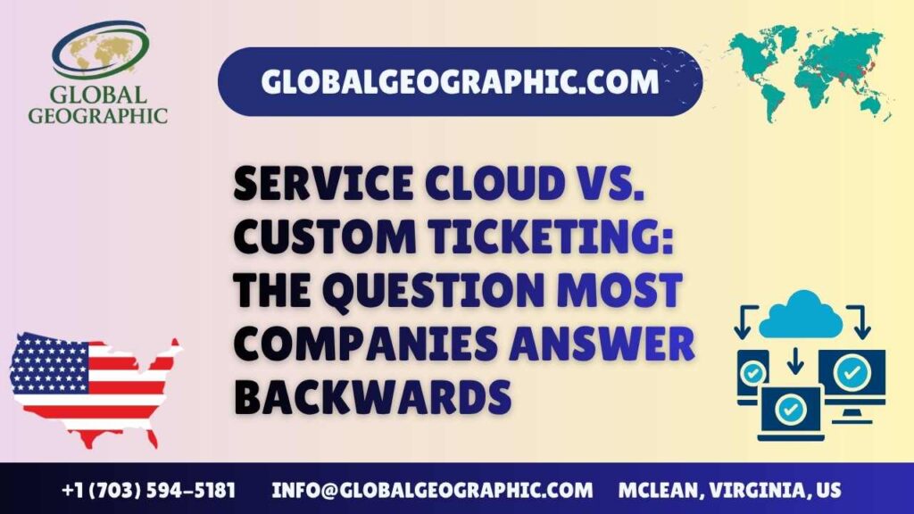 Service Cloud vs. Custom Ticketing: The Question Most Companies Answer Backwards Service Cloud vs. Custom Ticketing: The Question Most Companies Answer Backwards